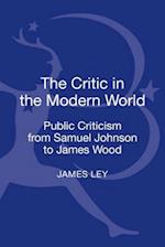 The Critic in the Modern World