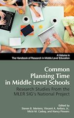 Common Planning Time in Middle Level Schools