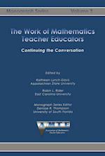 Work of Mathematics Teacher Educators