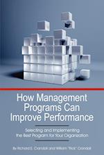 How Management Programs Can Improve Organization Performance
