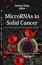 MicroRNA's in solid cancer