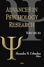 Advances in Psychology Research. Volume 83