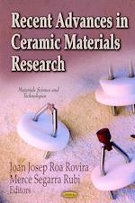 Recent Advances in Ceramic Materials Research