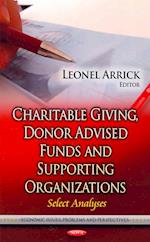 Charitable Giving, Donor Advised Funds & Supporting Organizations