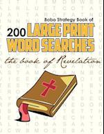 Bobo Strategy Book of 200 Large Print Word Searches