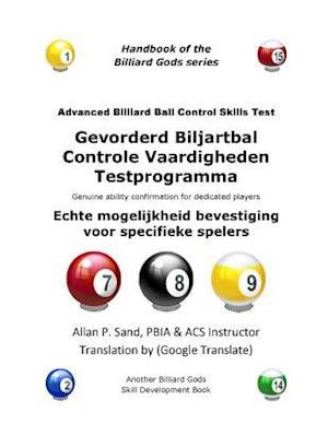 Gevorderd Biljartbal Controle Vaardigheden Testprogramma