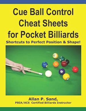Cue Ball Control Cheat Sheets for Pocket Billiards