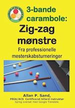 3-Bande Carambole - Zig-Zag Mønstre