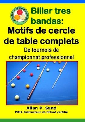 Billar Tres Bandas - Motifs de Cercle de Table Complets