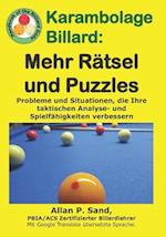 Karambolage Billard - Mehr Rätsel Und Puzzles