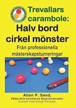 Trevallars Carambole - Halv Bord Cirkel Mönster
