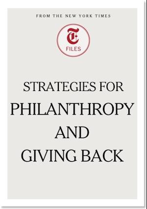 Strategies for Philanthropy and Giving Back