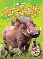 Warthogs and Banded Mongooses