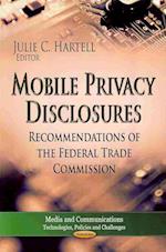 Mobile Privacy Disclosures