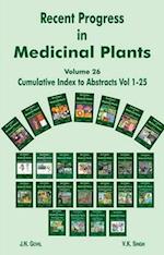 Recent Progress in Medicinal Plants (Cumulative Index to Abstracts Vols. 1-25)