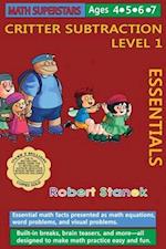 Math Superstars Subtraction Level 1, Library Hardcover Edition