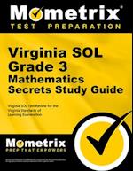 Virginia Sol Grade 3 Mathematics Secrets Study Guide