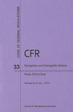 Code of Federal Regulations Title 33, Navigation and Navigable Waters, Parts 200-End, 2014