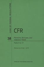 Code of Federal Regulations Title 38, Pensions, Bonuses and Veterans' Relief, Parts 0-17, 2015