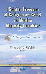 Right to Freedom of Religion or Belief in Muslim Majority Countries