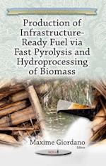 Production of Infrastructure-Ready Fuel via Fast Pyrolysis and Hydroprocessing of Biomass