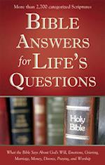 Bible Answers for Life's Questions
