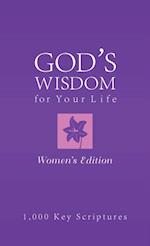 Bible Wisdom for Your Life--Women's Edition