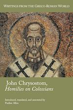 John Chrysostom, Homilies on Colossians 