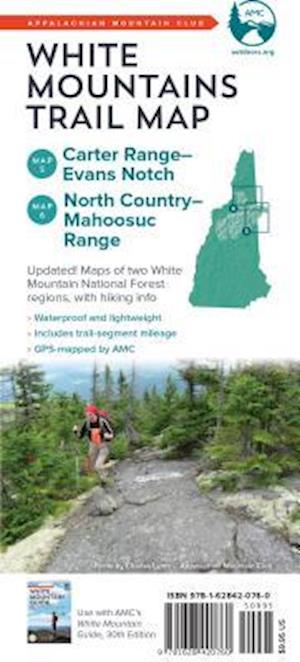 AMC White Mountains Trail Maps 5-6