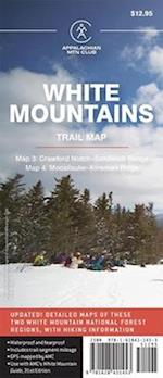 AMC White Mountains Trail Map 3-4