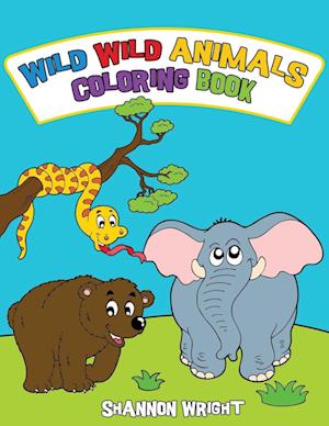 Wild Wild Animals Coloring Book