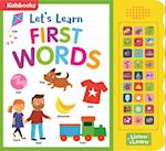 27-Button Sound Book Let's Learn First Words