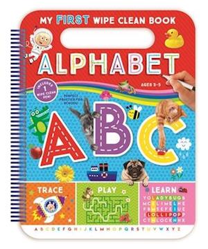 My First Alphabet Wipe Off Handle Book