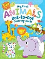 My First Animals Dot-To-Dot Coloring Book