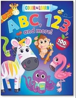 Color & Learn Abc, 123, & More