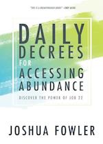 Daily Decrees for Accessing Abundance