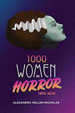 1000 Women In Horror, 1895-2018 (hardback) 