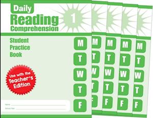 Daily Reading Comprehension, Grade 1 Student Edition Workbook (5-Pack)