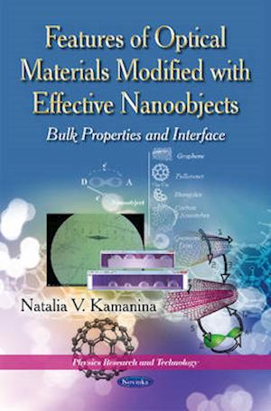 Features of the Optical Materials Modified with the Effective Nanoobjects