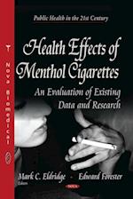 Health Effects of Menthol Cigarettes