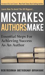 Mistakes Authors Make