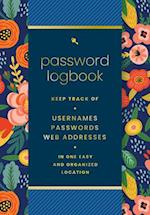 Password  Logbook (Hip Floral)