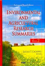 Environmental & Agricultural Research Summaries