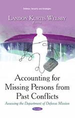 Accounting for Missing Persons from Past Conflicts