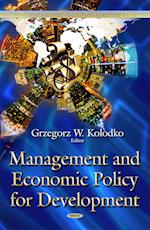 Management & Economic Policy for Development