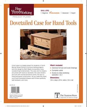 Fine Woodworking's Dovetailed Case for Hand Tools Plan