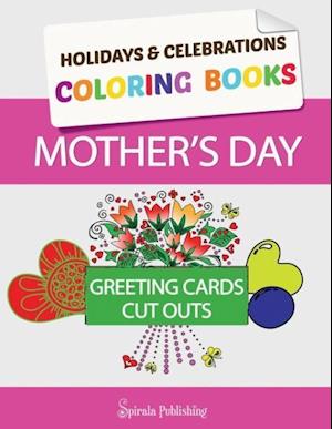 Mother's Day Coloring Book Greeting Cards