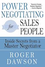 Power Negotiating for Salespeople