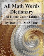 All Math Words Dictionary