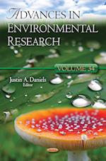 Advances in Environmental Research. Volume 34